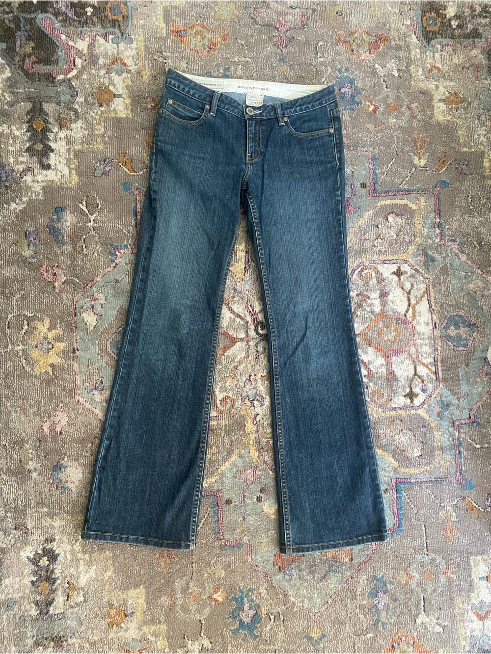 Banana Republic Indigo Flared Jeans